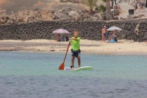 Playa Blanca: Lektion i stand-up paddleboard