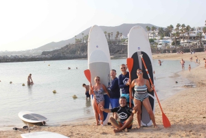Playa Blanca: Lektion i stand-up paddleboard