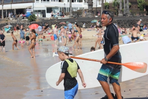 Playa Blanca: Lektion i stand-up paddleboard