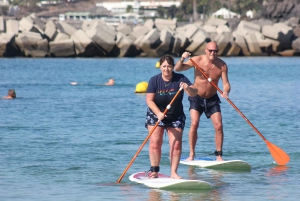 Playa Blanca: Lektion i stand-up paddleboard