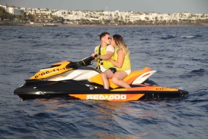 Puerto del Carmen: jetski-safari van 40 minuten op Playa Chica