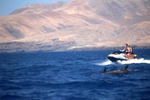 Puerto del Carmen: jetski-safari van 40 minuten op Playa Chica