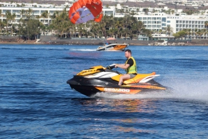 Puerto del Carmen: jetski-safari van 40 minuten op Playa Chica