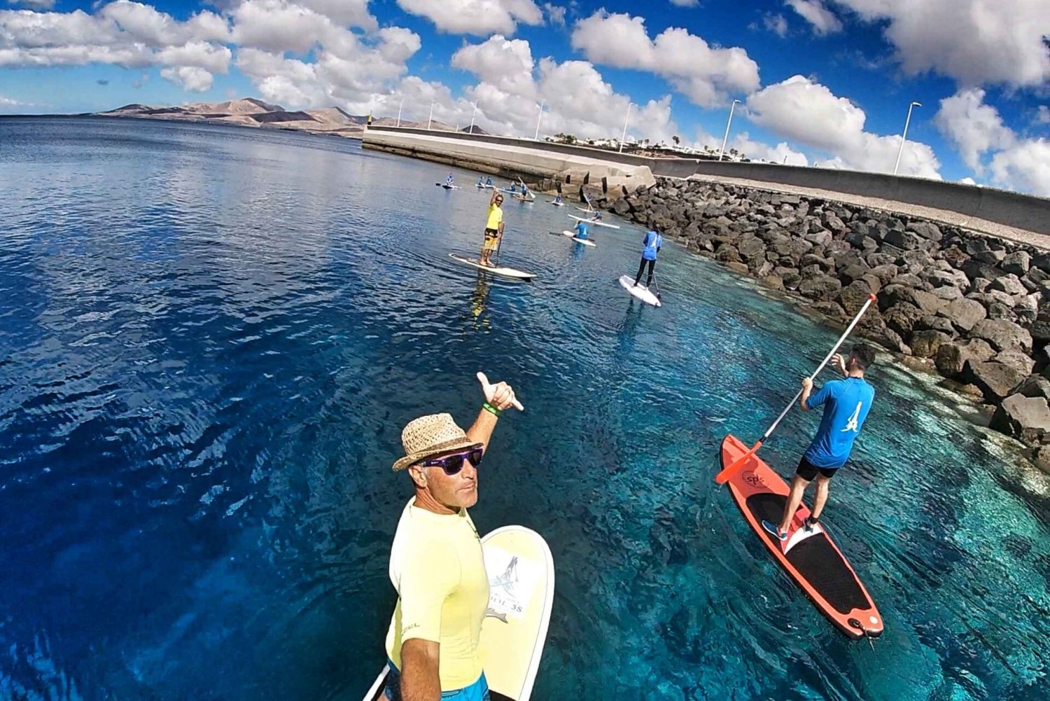 Puerto del Carmen: zajęcia z paddleboardingu na stojąco