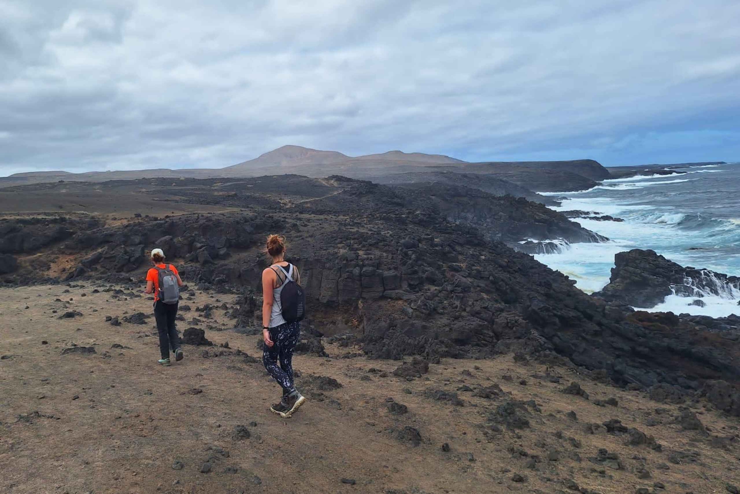 Itinéraire guidé sur la côte volcanique de Lanzarote.