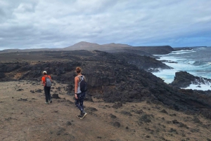 Itinéraire guidé sur la côte volcanique de Lanzarote.