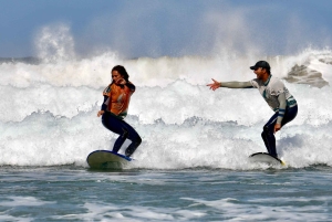 Surf in Famara: 2 hours of pure excitement and nature