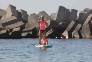 Playa Blanca: Stand-up Paddleboard Lesson