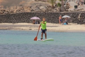 Playa Blanca: Stand-up Paddleboard Lesson