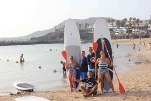 Playa Blanca: Stand-up Paddleboard Lesson