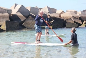 Playa Blanca: Stand-up Paddleboard Lesson