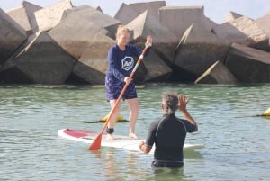 Playa Blanca: Stand-up Paddleboard Lesson