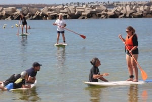 Playa Blanca: Stand-up Paddleboard Lesson