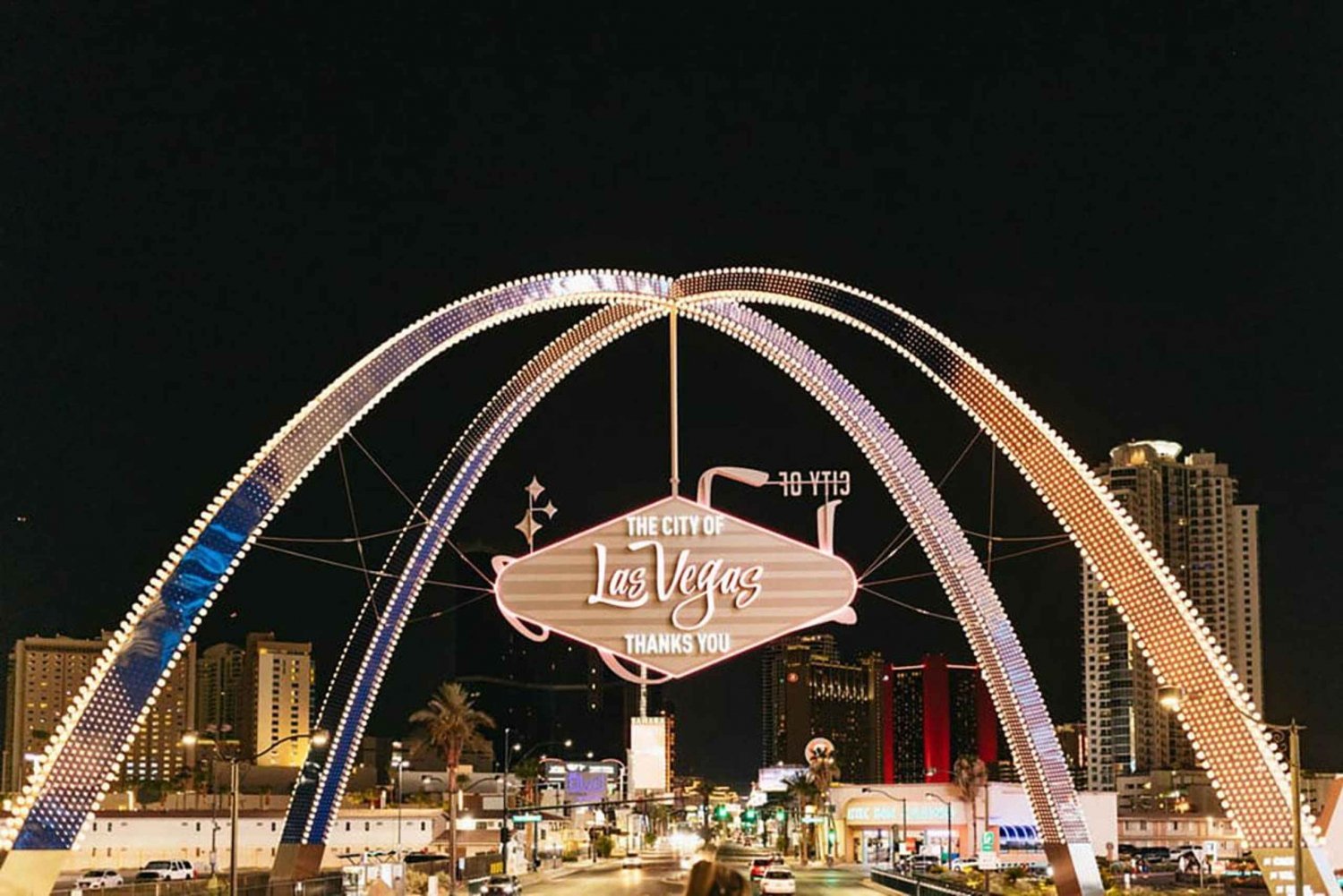 Vegas Iluminada: Ultimate Vegas Panaromic Night Tour de ônibus