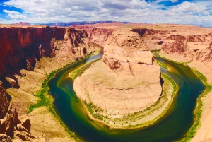 Antelope Canyon ja Horseshoe Bend -päiväretki Las Vegasista