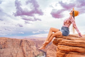 Antelope Canyon ja Horseshoe Bend -päiväretki Las Vegasista