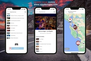 App Audioguide routes côte ouest États-Unis