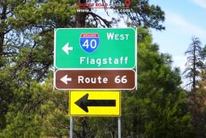 App Self-guided road route 66 Santa Fe a Las Vegas