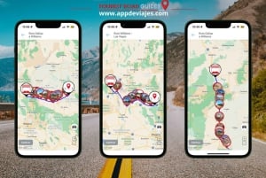 App Self-guided road route 66 Santa Fe a Las Vegas App Itsestään opastettu tie reitti 66 Santa Fe a Las Vegas