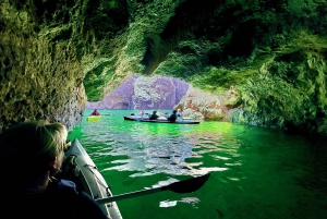 Gita in campeggio a Las Vegas dalla base della diga di Hoover, Black Canyon