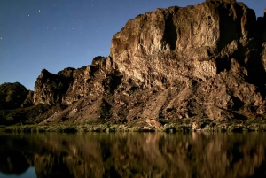 Camping Las Vegas Trip vanaf de voet van de Hoover Dam, Black Canyon