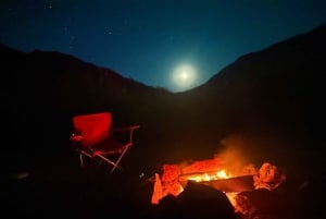 Camping Las Vegas Trip vanaf de voet van de Hoover Dam, Black Canyon