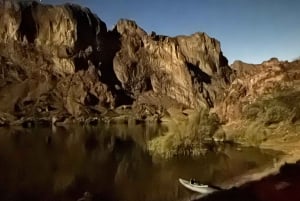 Camping Las Vegas Trip vanaf de voet van de Hoover Dam, Black Canyon