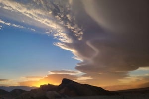Depuis Las Vegas : Visite nocturne de la Vallée de la Mort au coucher du soleil et à la nuit étoilée