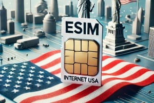 Esim USA: eSim Las Vegas com dados 4G/5G de até 20 GB