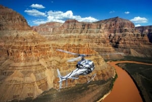 Las Vegas: Grand Canyon-helikoptertur over og under kanten