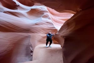 From Las Vegas Antelope Canyon X and Horseshoe band day tour