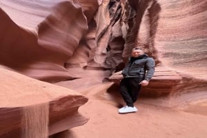 From Las Vegas Antelope Canyon X and Horseshoe band day tour