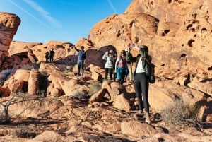 Las Vegas: Guidet vandretur i Valley of Fire med drikkevarer og snacks