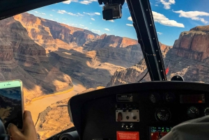 Fra Las Vegas: Grand Canyon West Rim Helicopter Tour