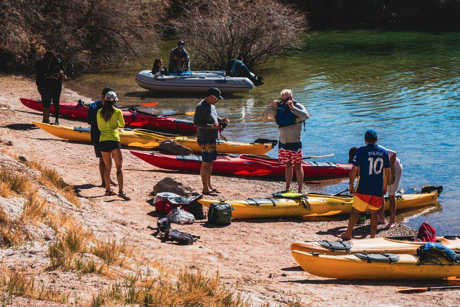 Desde Las Vegas Excursión guiada en kayak por la Cueva Esmeralda