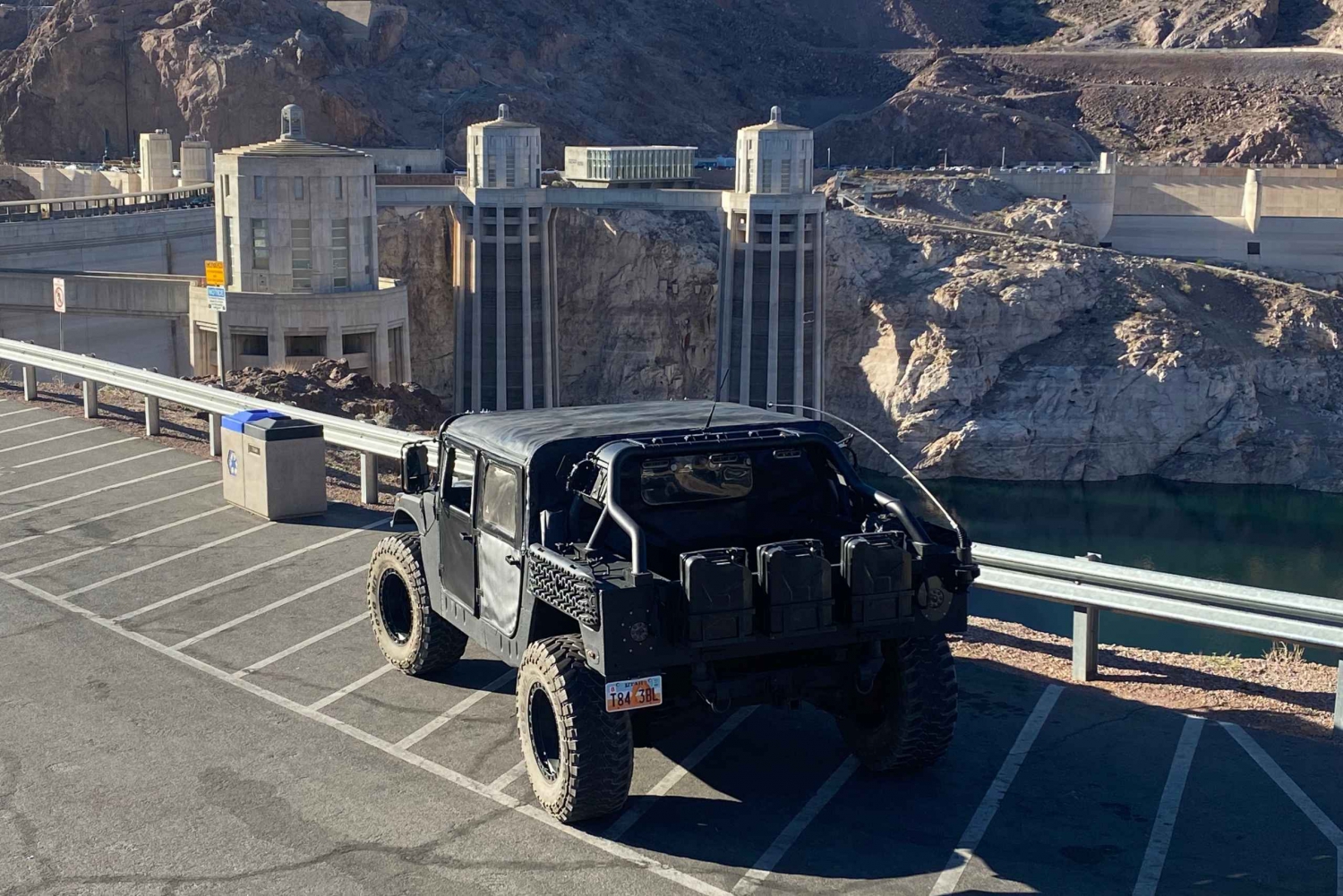 Fra Las Vegas: Hoover Dam & Lake Mead Military Hummer Tour