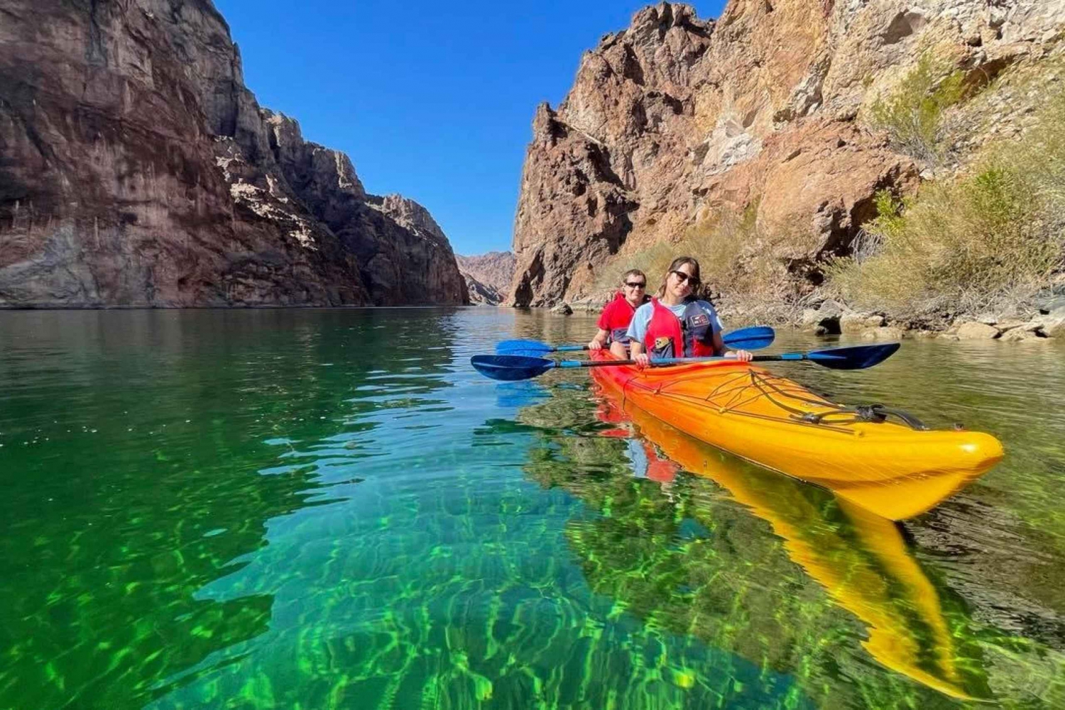 From Las Vegas: Kayak Rental with shuttle - Emerald Cave