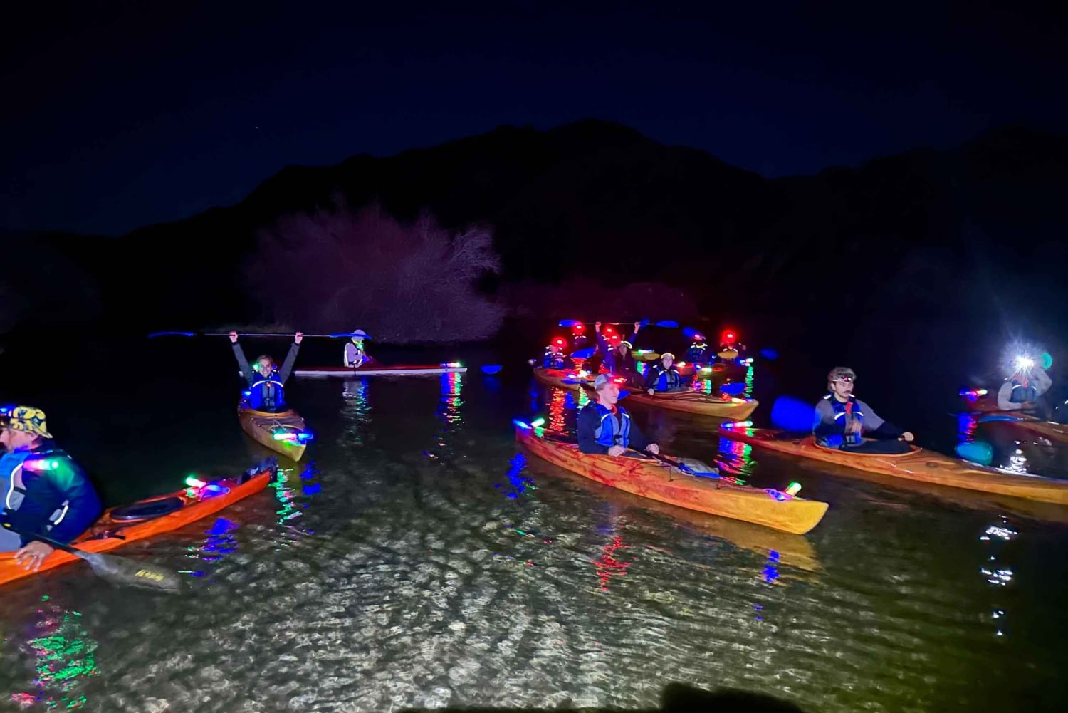 Von Las Vegas aus: Kajak-Tour bei Mondschein auf dem Colorado River