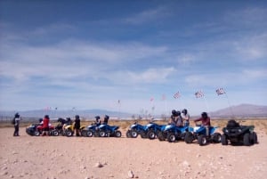Vanuit Las Vegas: Nellis Dunes ATV-tour met shuttletransfer