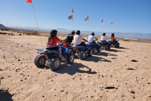 Vanuit Las Vegas: Nellis Dunes ATV-tour met shuttletransfer