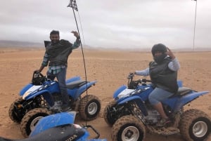 Vanuit Las Vegas: Nellis Dunes ATV-tour met shuttletransfer