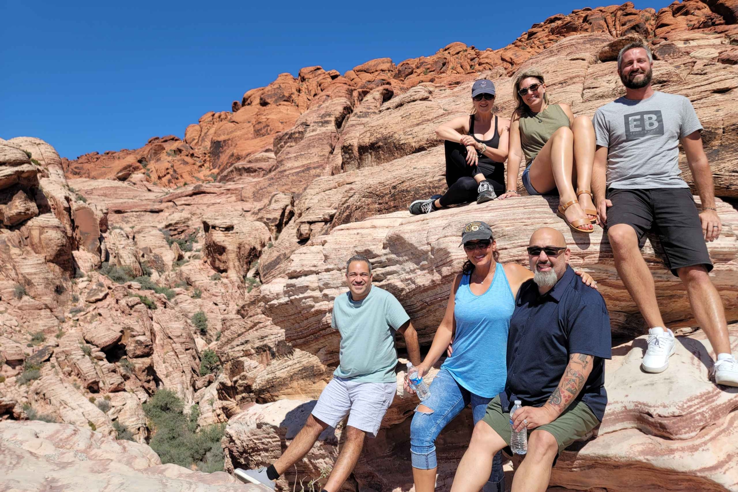 Vanuit Las Vegas: Red Rock Elektrische Auto Zelf Rijden Avontuur