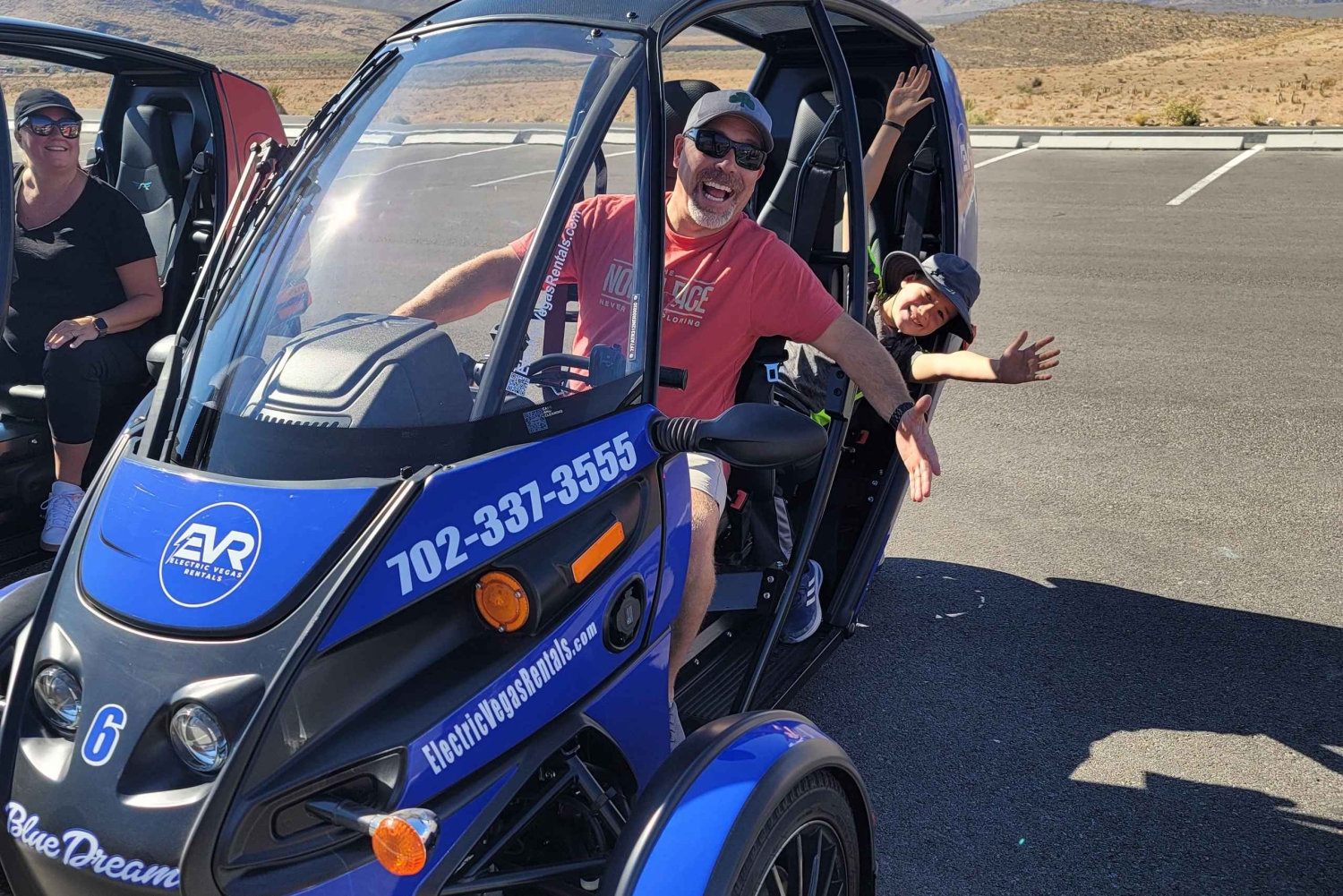 Vanuit Las Vegas: Red Rock Elektrische Auto Zelf Rijden Avontuur