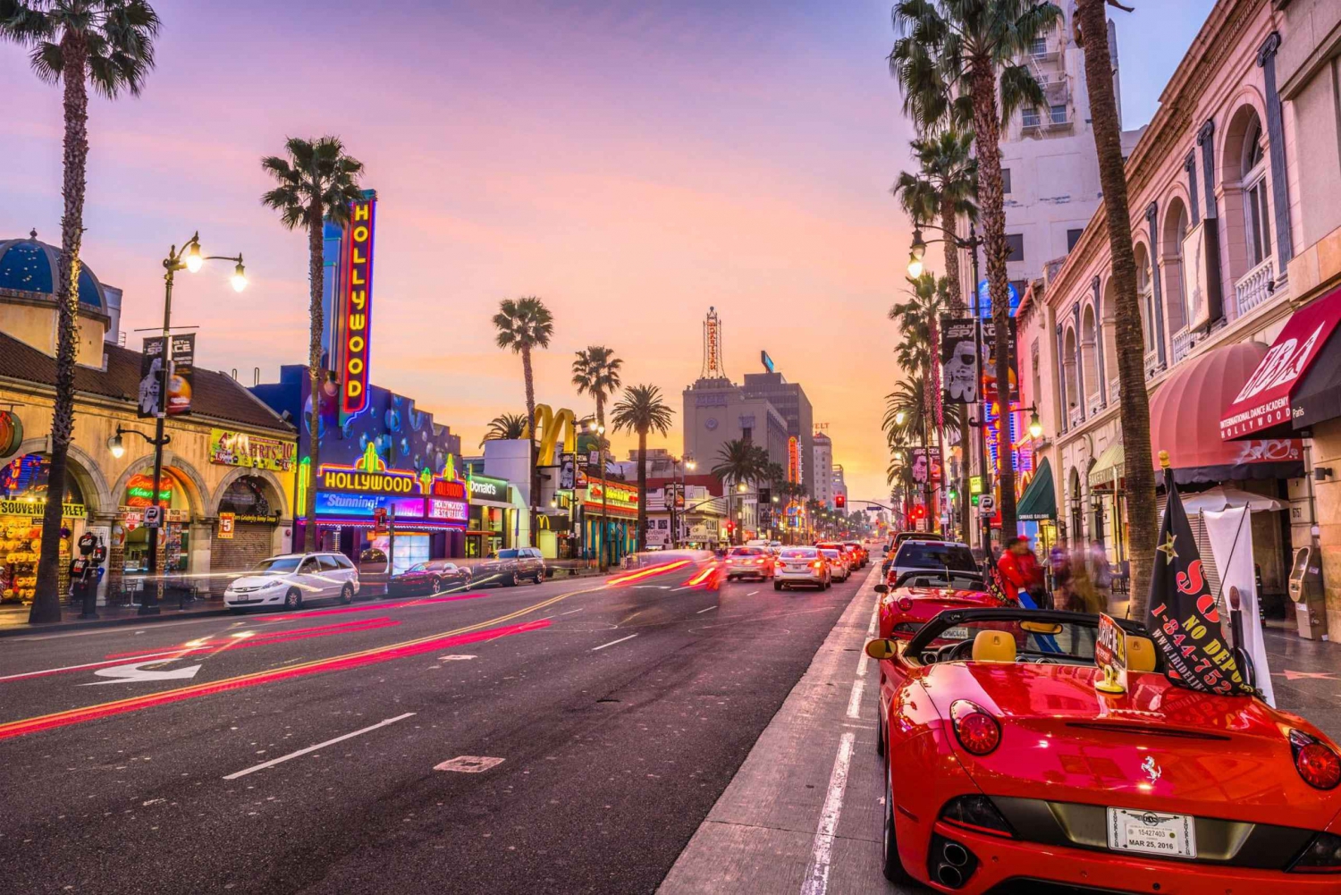 Z Las Vegas: 1-dniowa wycieczka VIP Los Angeles/Hollywood