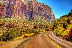 Depuis Las Vegas : aventure VIP en petit groupe au parc national de Zion