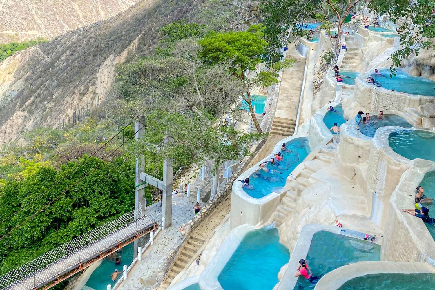 From Mexico City: Tolantongo Caves Small Group Tour