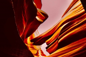 Vegas: Lower Antelope Canyon, Horseshoe Bend, Lunch en WiFi