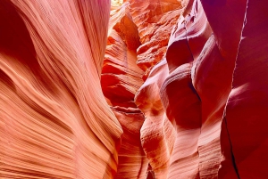 Vegas: Lower Antelope Canyon, Horseshoe Bend, lunsj og WiFi