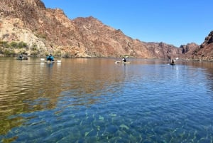 Da Willow Beach: Tour di mezza giornata in kayak della Grotta dello Smeraldo e dell'Eco