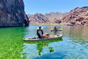 Au départ de Willow Beach : Aventure d'une journée en kayak jusqu'à la grotte d'Emerald